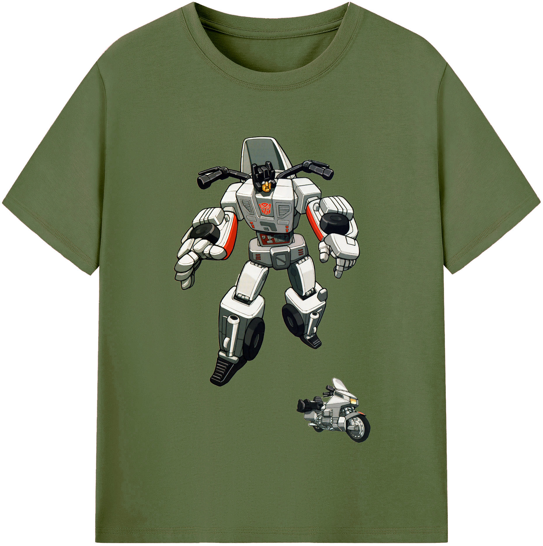 （画像用）  綿100％半袖Tシャツ（フロントプリント）